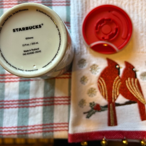 Disneys Starbucks Holiday Tumbler - Picture 2 of 7
